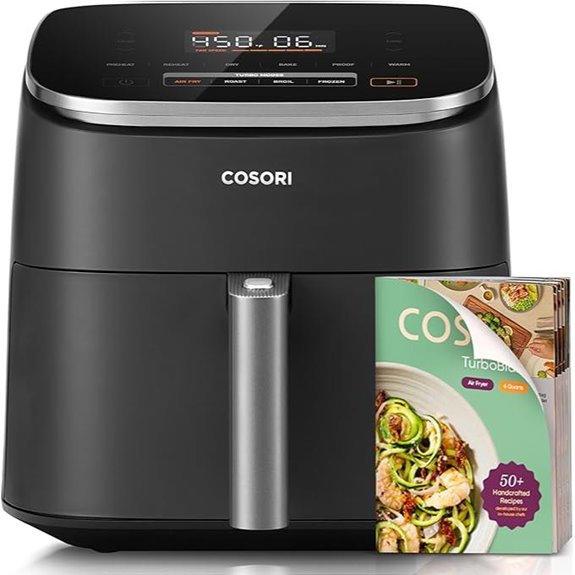 Cosori 9-in-1 6 Qt Air Fryer with Precise Heat