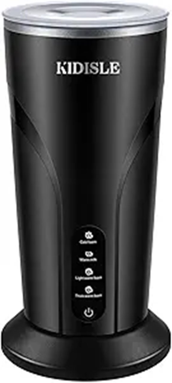 4-in-1 Electric Milk Frother and Steamer