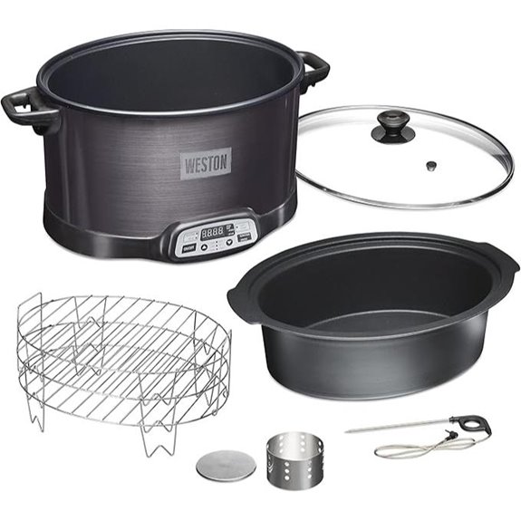Weston 2-in-1 Electric Smoker & Slow Cooker
