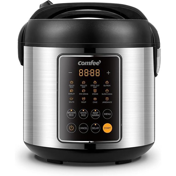 COMFEE 14-in-1 Stainless Steel Rice Cooker