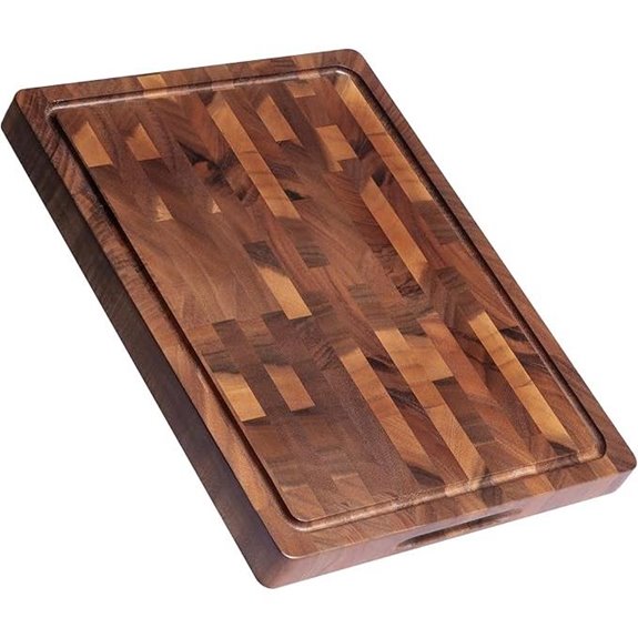 Walnut Wood Cutting Board Double-Sided 17x13 inches