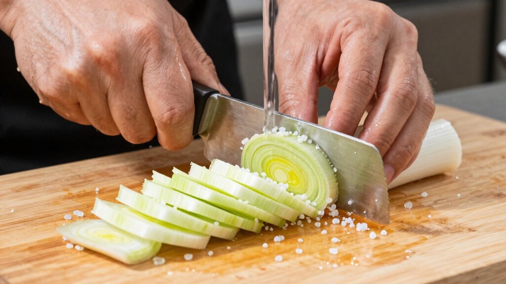 wash thoroughly cut finely