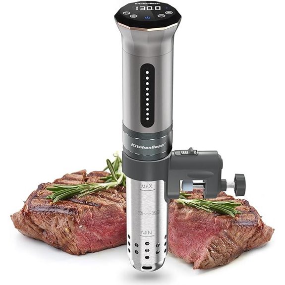 KitchenBoss Sous Vide Cooker Waterproof Digital Temperature Control