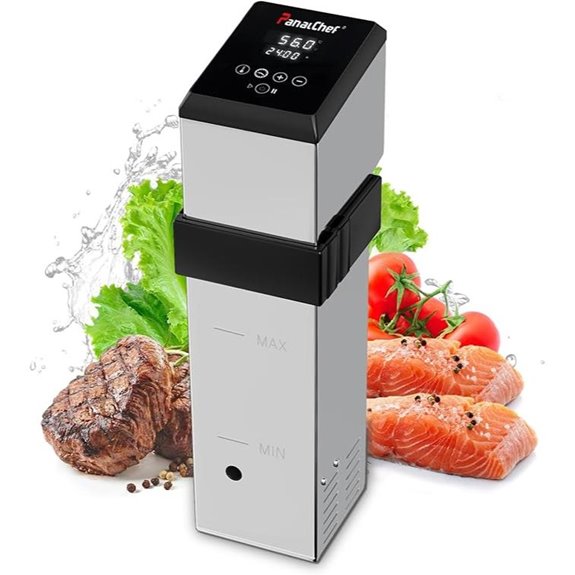 Commercial Sous Vide Cooker with Waterproof & Quiet Design