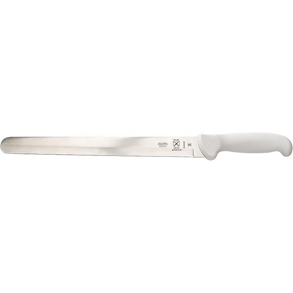 Mercer Culinary Ultimate White 12 Plain Edge Slicer Knife