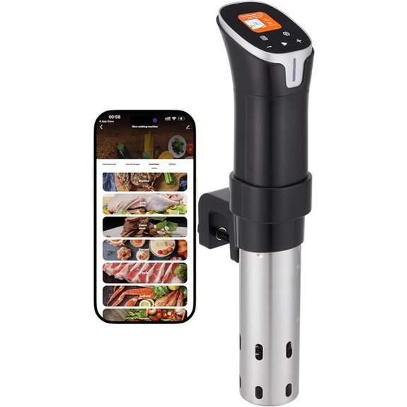 1100W Sous Vide Cooker with WiFi & Touchscreen