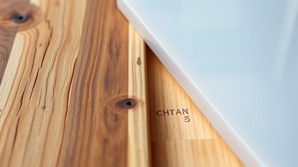 wood resists warping self heals