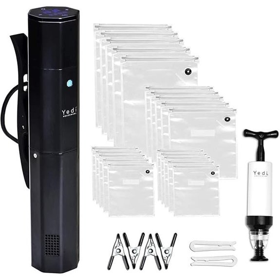 Yedi Infinity Sous Vide Cooker with Accessory Kit
