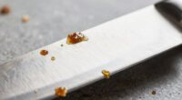 adhesion of food particles