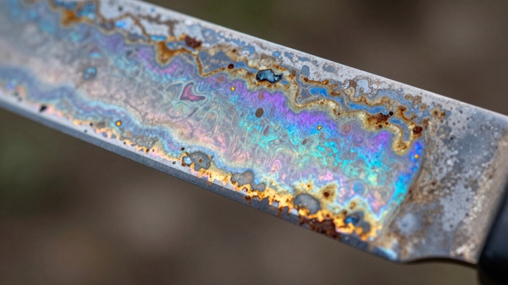 blade corrosion from acidic foods