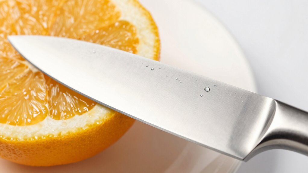 blade finish reduces friction