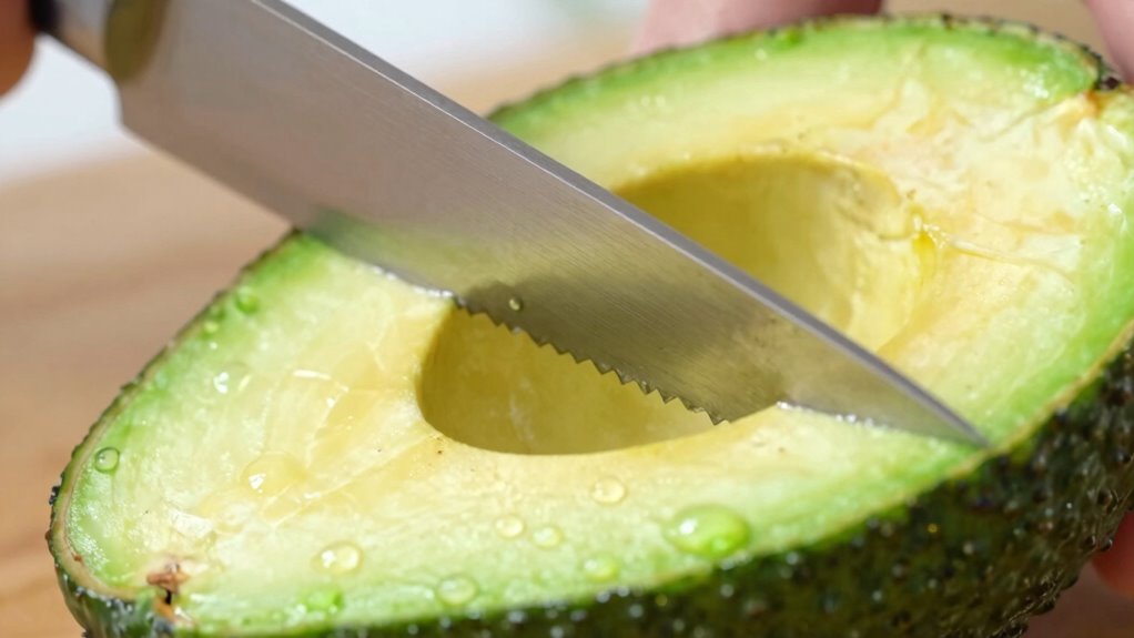 careful cutting of soft foods