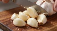 careful garlic mincing technique