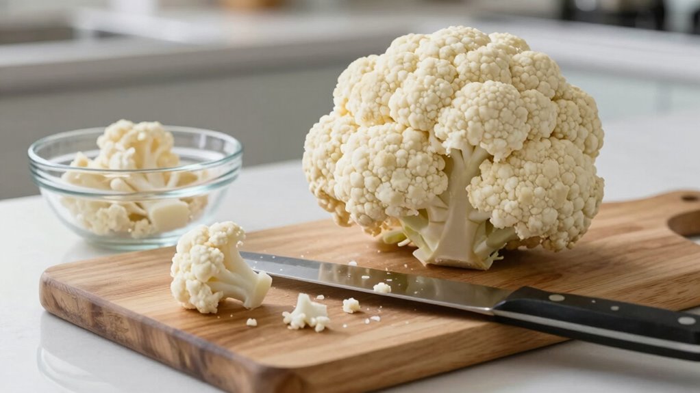 clean cauliflower cutting techniques