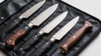 clean knife roll regularly