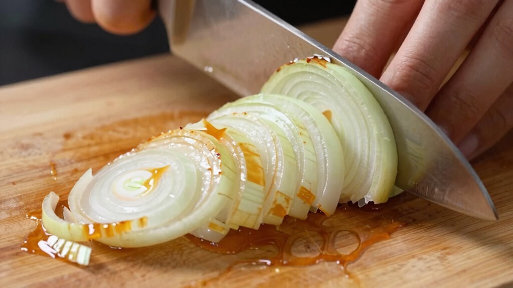 different slices for cooking