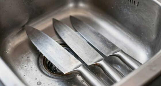 dishwashers damage knife blades