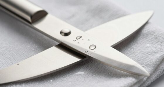 dry blades thoroughly afterward