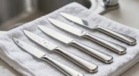 dry knives thoroughly afterward