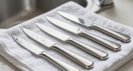 dry knives thoroughly afterward