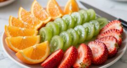 efficient fruit cutting technique