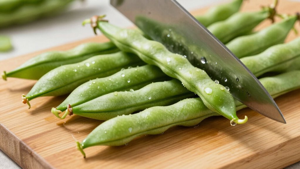 efficient green bean prep