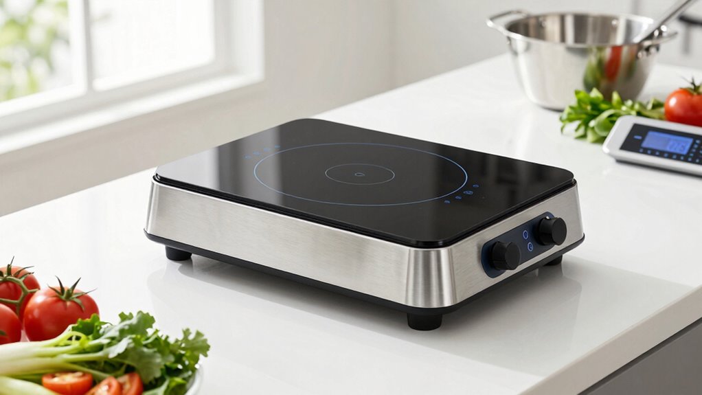 efficient safe induction cooking