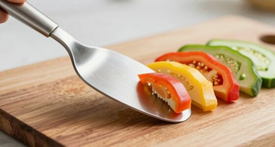 gentle food scooping method