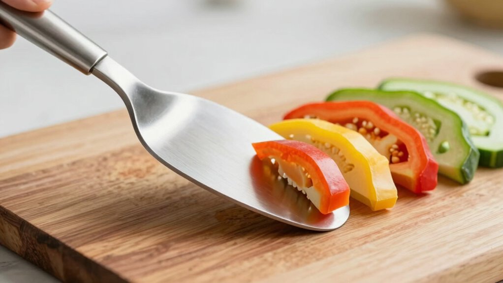 gentle food scooping method