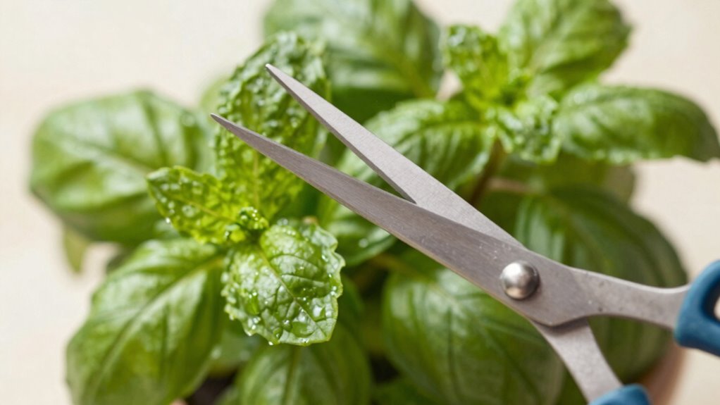 gentle herb cutting techniques