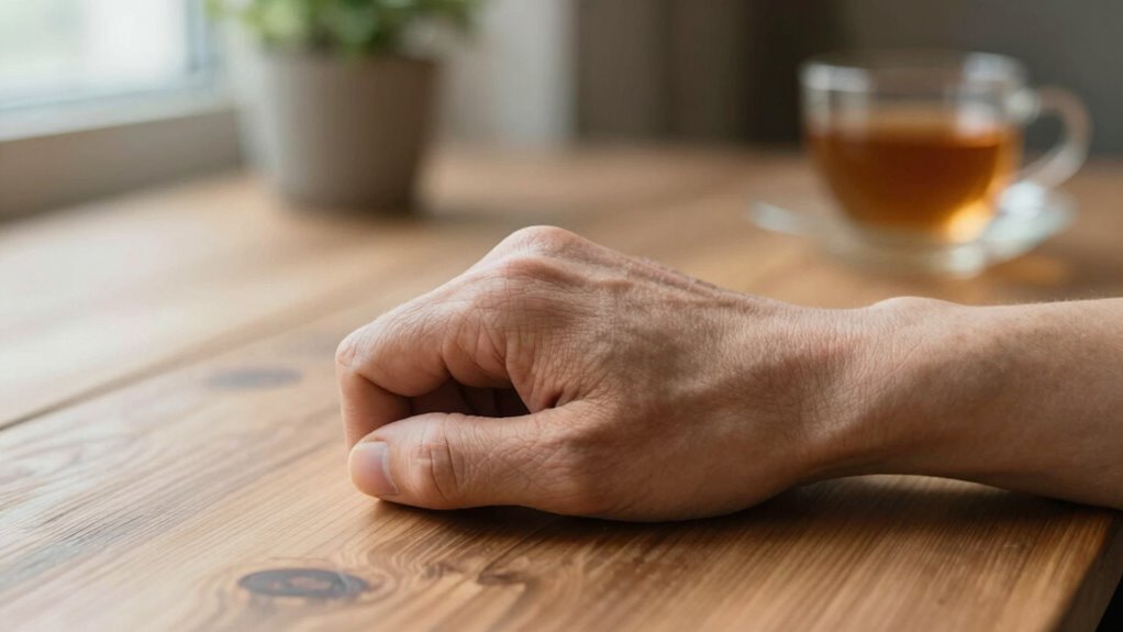 hand tension and relaxation