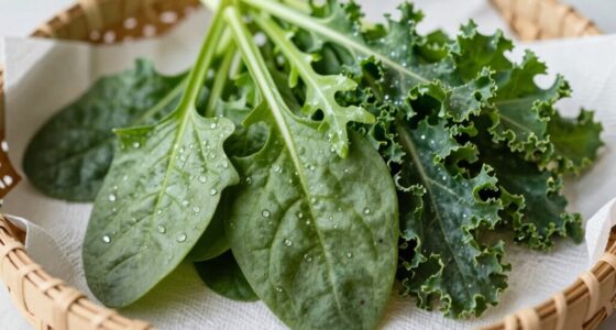 handle greens gently early