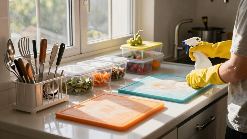 kitchen safety through organization