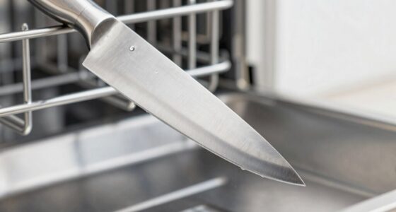 knife damage from dishwashers