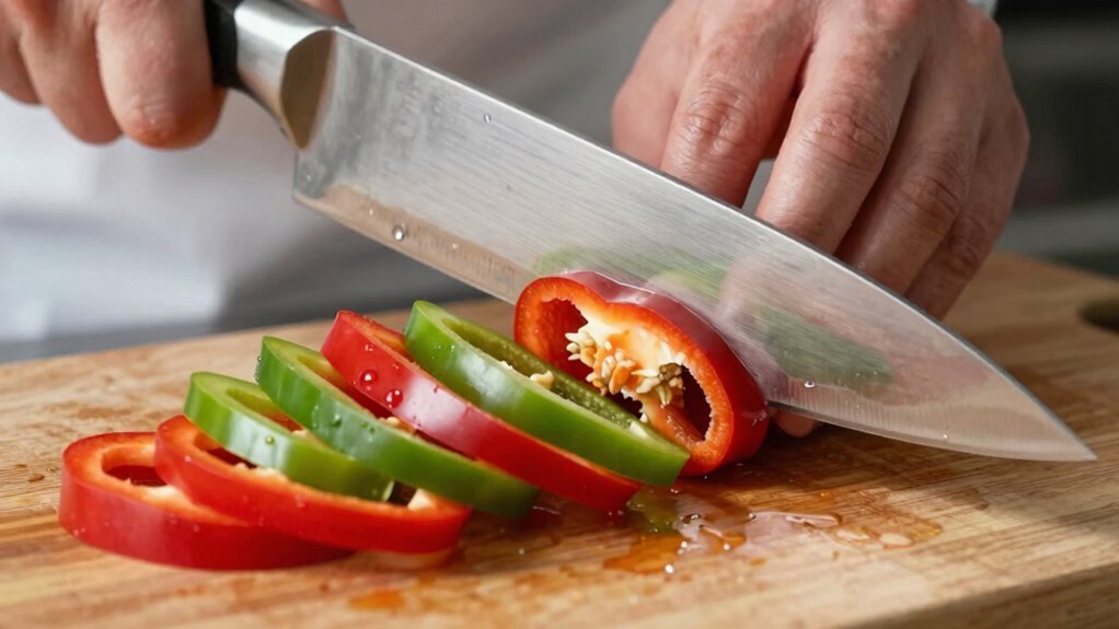 knife grip and control