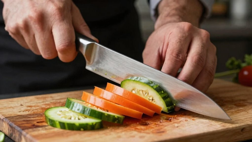 knife length influences control