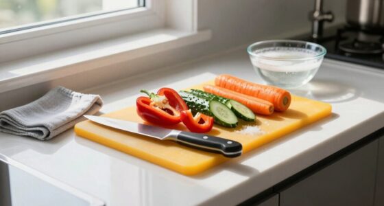 maintain clean prep area