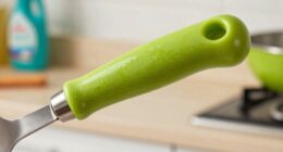 maintain composite handle cleanliness