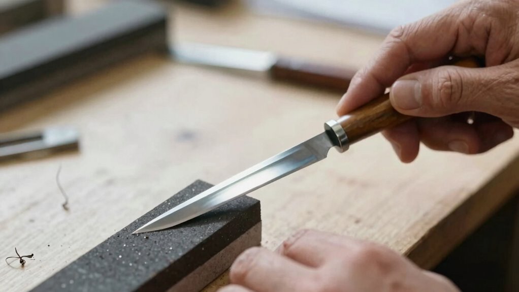 maintain consistent blade geometry