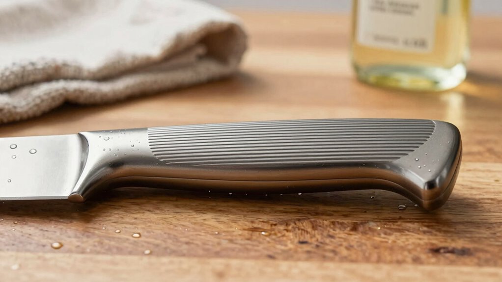 maintain knife handle safety