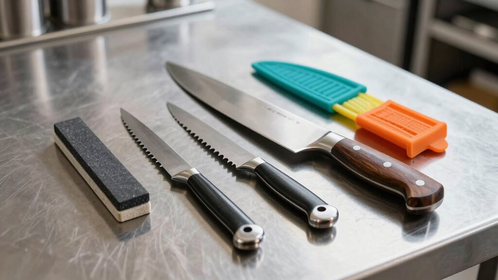 maintain sharp safe knives
