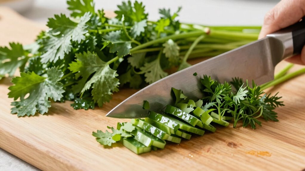 mastering herb chopping techniques