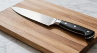 match board to knife
