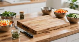 optimal large cutting board arrangement