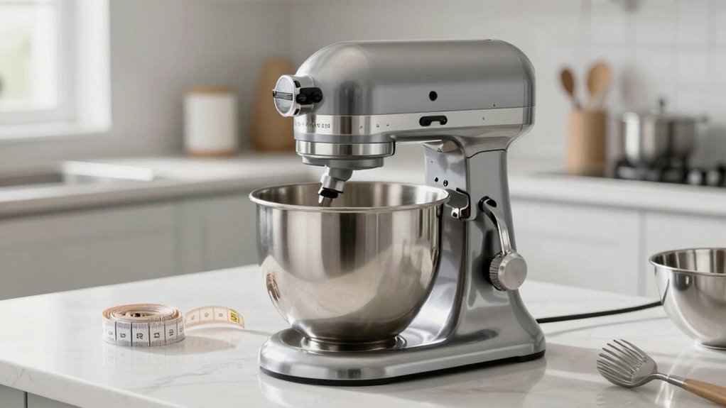 optimal stand mixer size selection