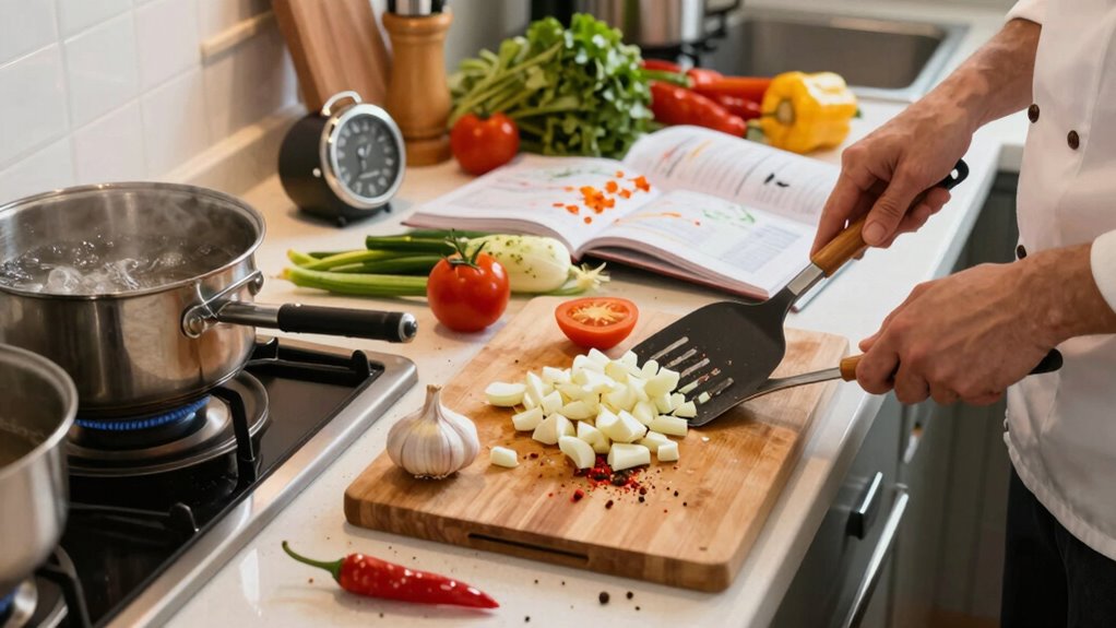 poor preparation delays cooking
