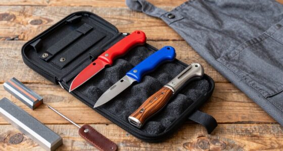 portable knife setup tips