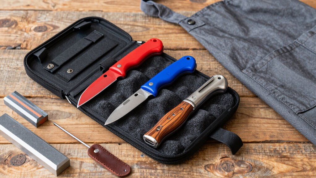 portable knife setup tips