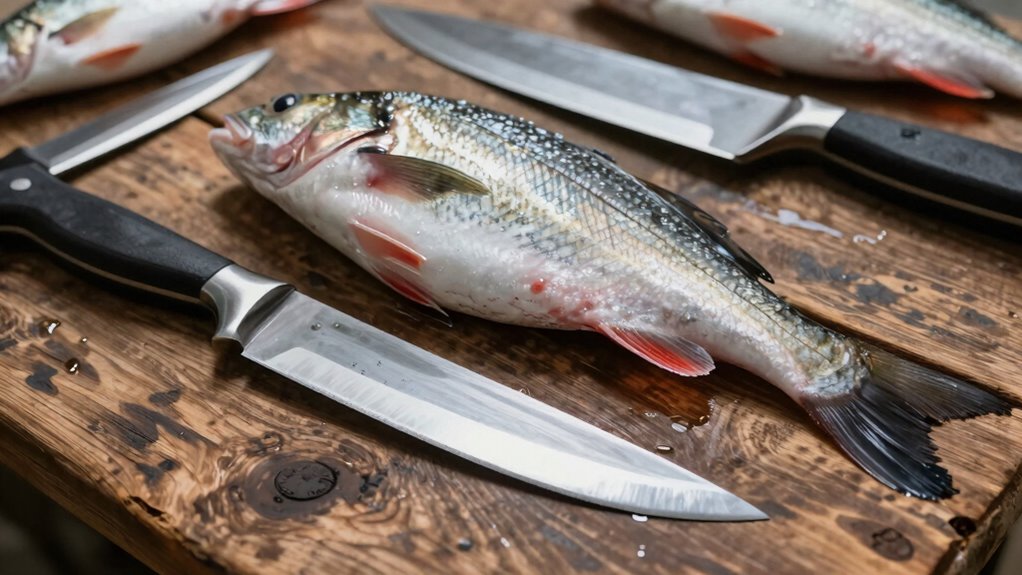 proper fish fillet knife selection