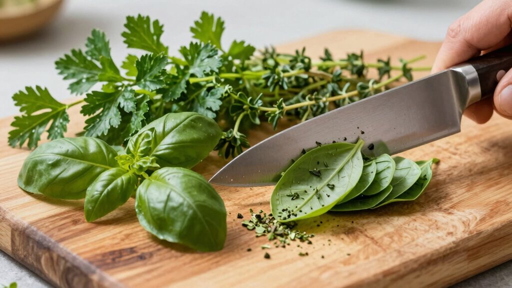 proper herb cutting techniques